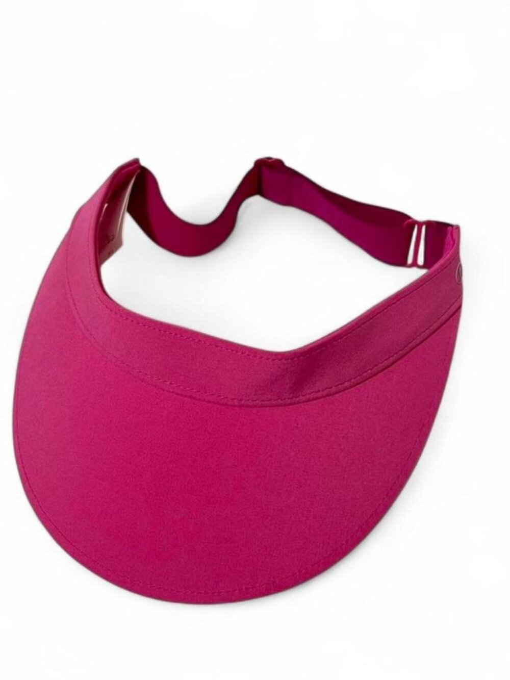 Lululemon Sonic Pink Fast Paced Wide Band Running Visor